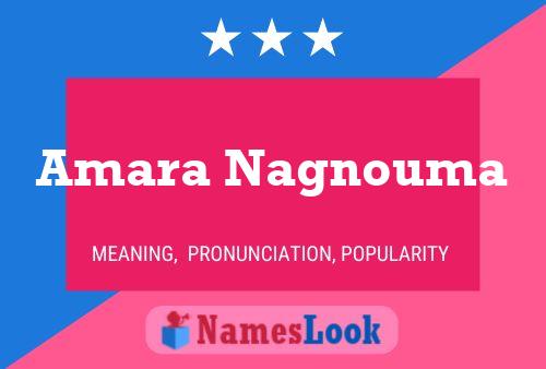 ملصق اسم Amara Nagnouma