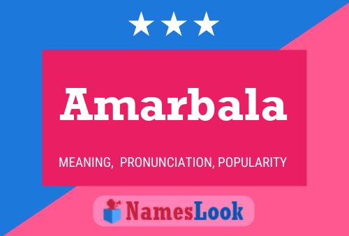 ملصق اسم Amarbala