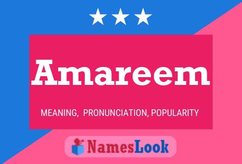 ملصق اسم Amareem