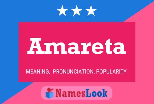 ملصق اسم Amareta