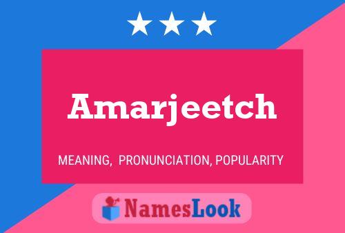 ملصق اسم Amarjeetch