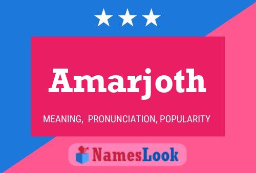 ملصق اسم Amarjoth