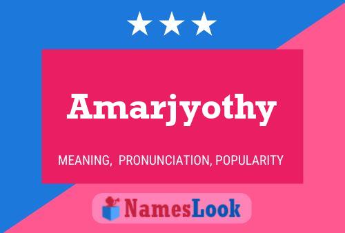 ملصق اسم Amarjyothy