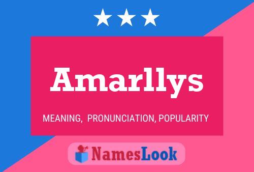 ملصق اسم Amarllys