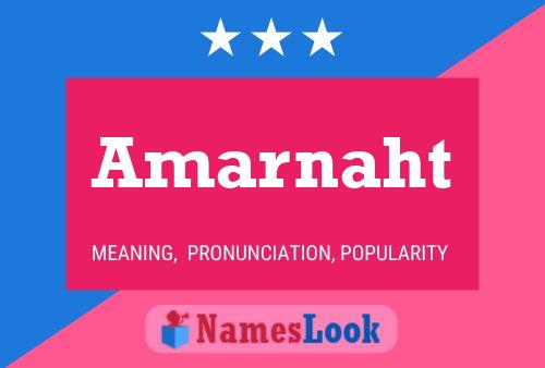 ملصق اسم Amarnaht