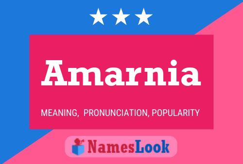 ملصق اسم Amarnia