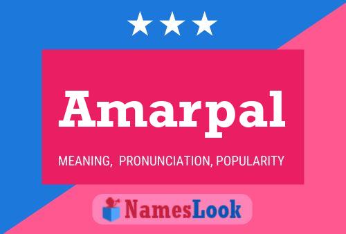 ملصق اسم Amarpal