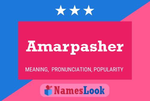 ملصق اسم Amarpasher