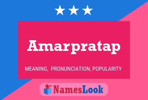 ملصق اسم Amarpratap