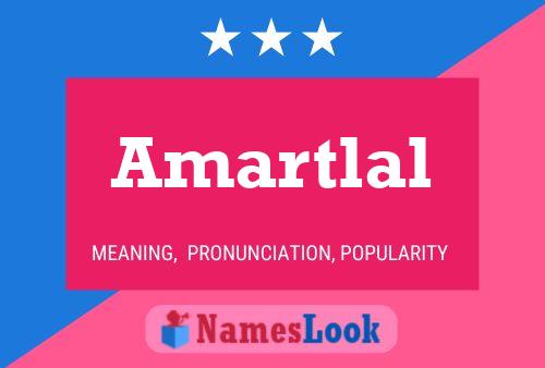 ملصق اسم Amartlal