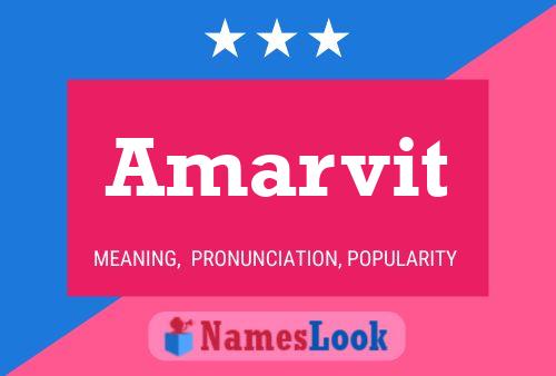 ملصق اسم Amarvit