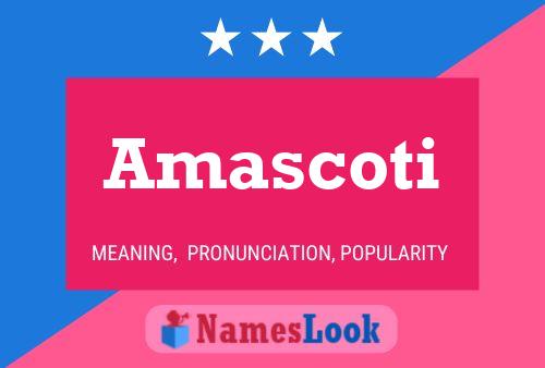 ملصق اسم Amascoti