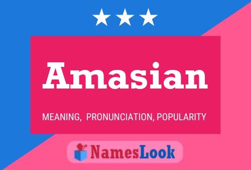 ملصق اسم Amasian