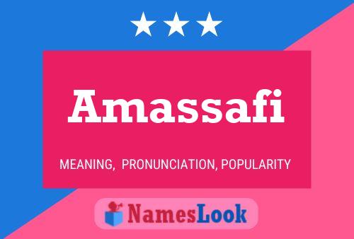 ملصق اسم Amassafi