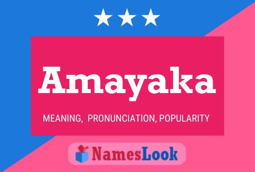 ملصق اسم Amayaka