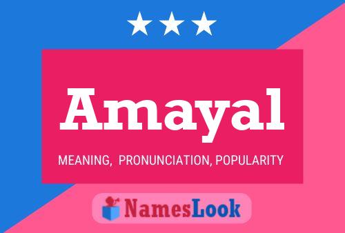 ملصق اسم Amayal