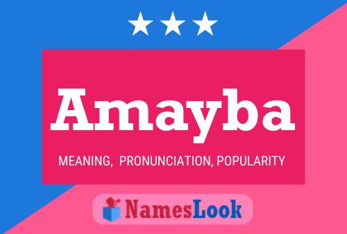 ملصق اسم Amayba