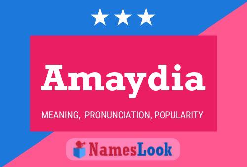 ملصق اسم Amaydia