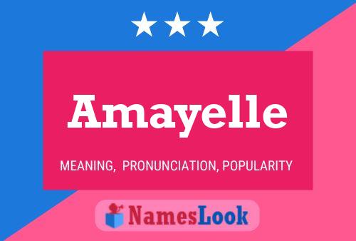 ملصق اسم Amayelle