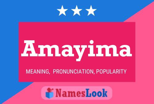 ملصق اسم Amayima