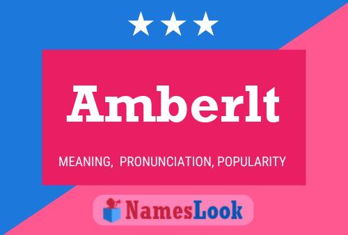 ملصق اسم Amberlt