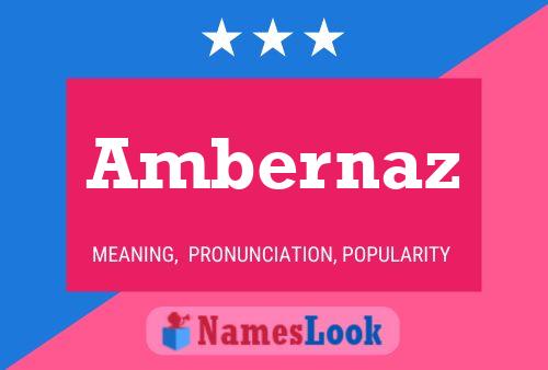 ملصق اسم Ambernaz