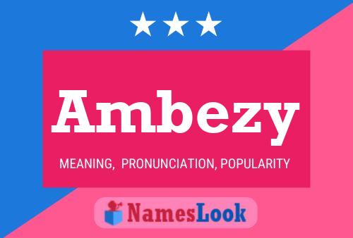 ملصق اسم Ambezy