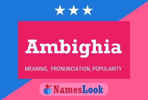 ملصق اسم Ambighia