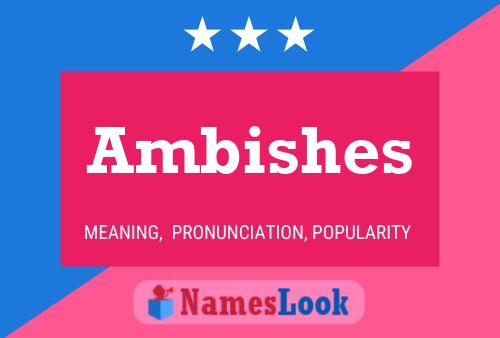 ملصق اسم Ambishes