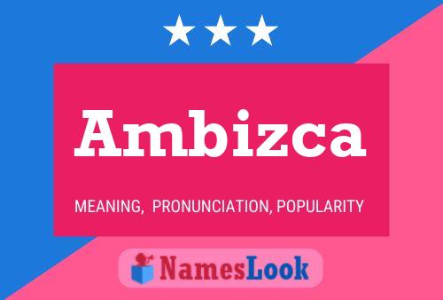 ملصق اسم Ambizca