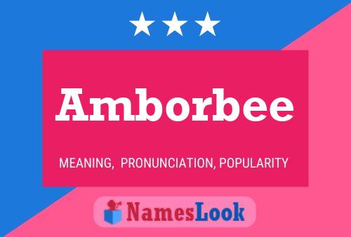 ملصق اسم Amborbee