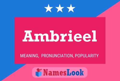 ملصق اسم Ambrieel