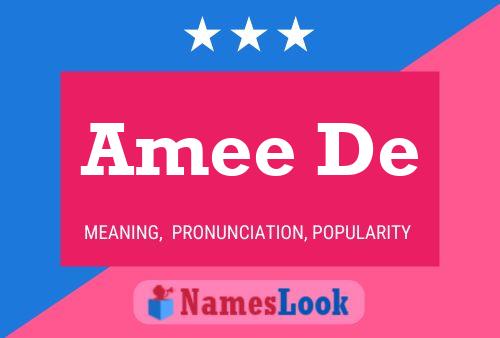 ملصق اسم Amee De