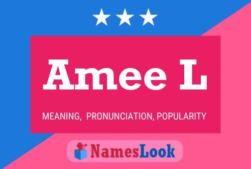 ملصق اسم Amee L