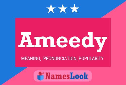 ملصق اسم Ameedy