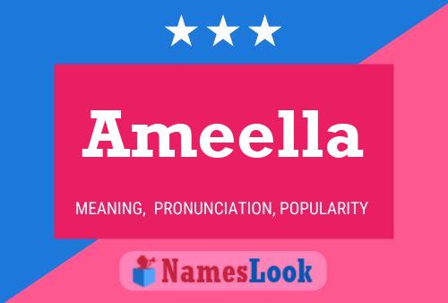 ملصق اسم Ameella