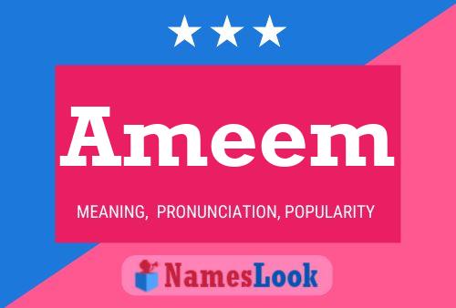 ملصق اسم Ameem