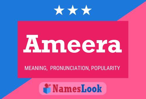 ملصق اسم Ameera