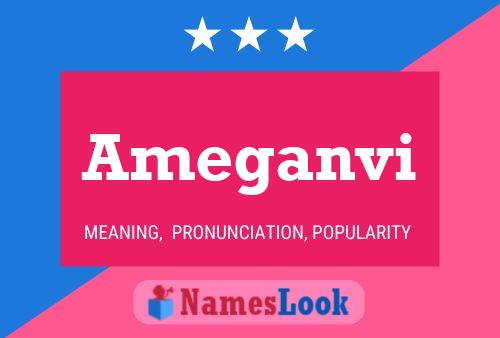 ملصق اسم Ameganvi