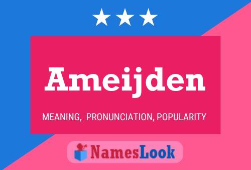 ملصق اسم Ameijden