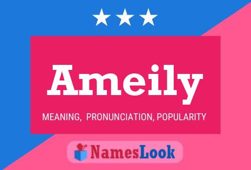 ملصق اسم Ameily