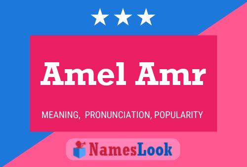 ملصق اسم Amel Amr