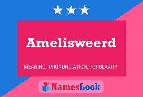 ملصق اسم Amelisweerd