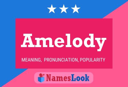 ملصق اسم Amelody