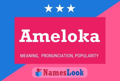 ملصق اسم Ameloka