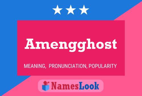 ملصق اسم Amengghost