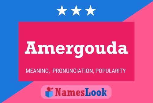 ملصق اسم Amergouda