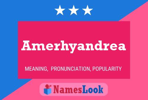 ملصق اسم Amerhyandrea