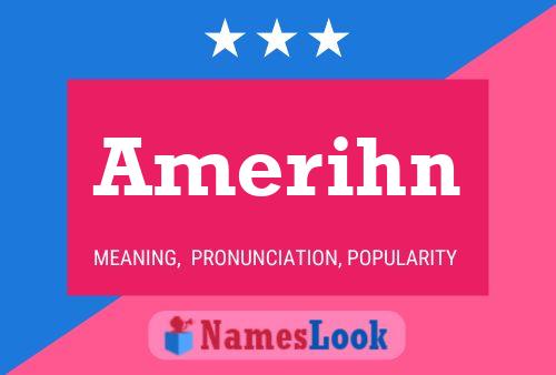 ملصق اسم Amerihn