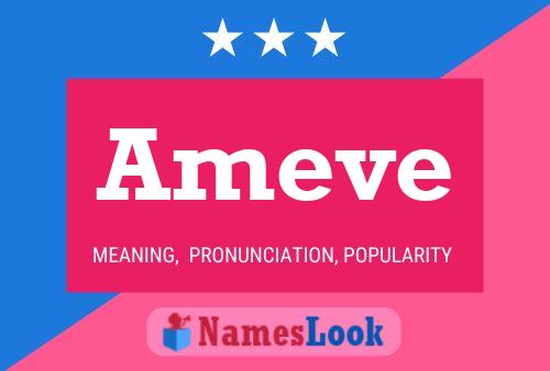 ملصق اسم Ameve